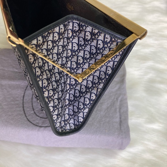 Auth Vintage Dior Clutch >NO DUST BAG - Picture 10 of 16